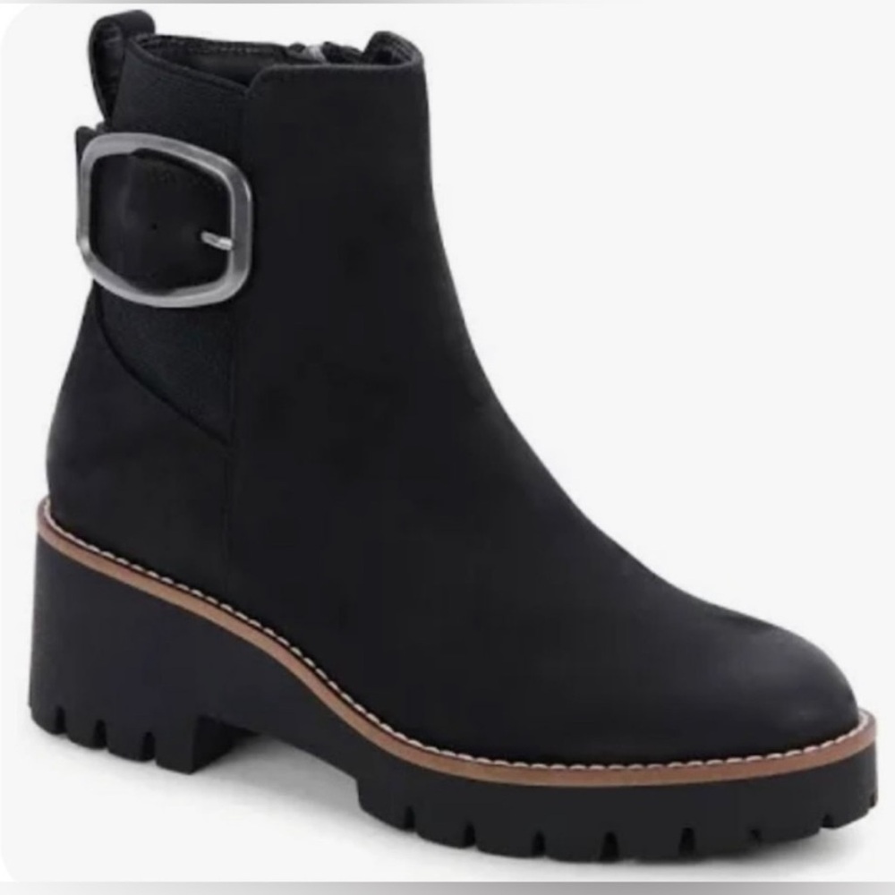 NEW $170 Blondo Dahlia Black waterproof ankle bootie women size 6.5, 7.5, 9